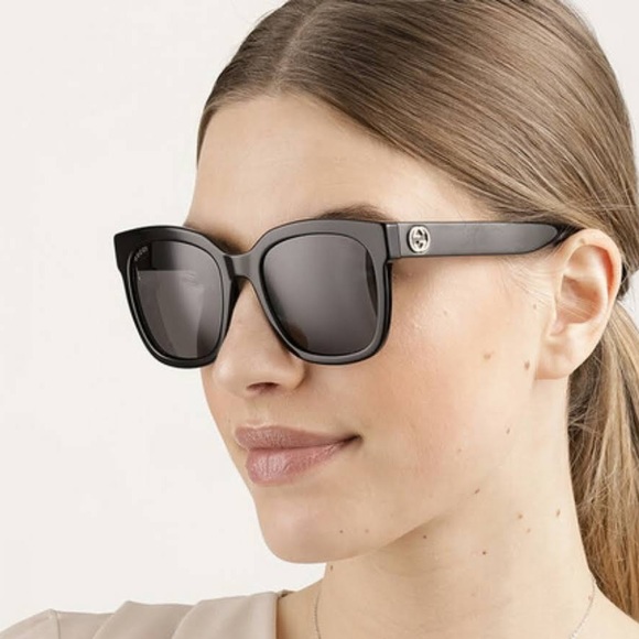 New , Gucci women's GG0034SAN 55mm sunglasses - Picture 15 of 15